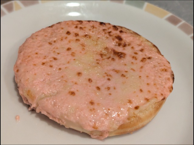 タラコフォッカチオ アップ（サイゼリヤ）