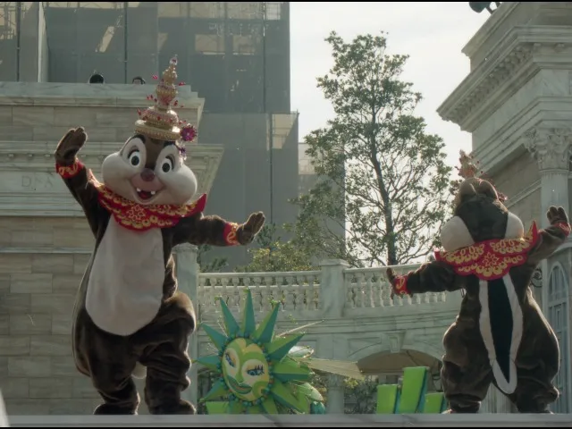 デールとチップ（ディズニー・リズム・オブ・ワールド2005）
