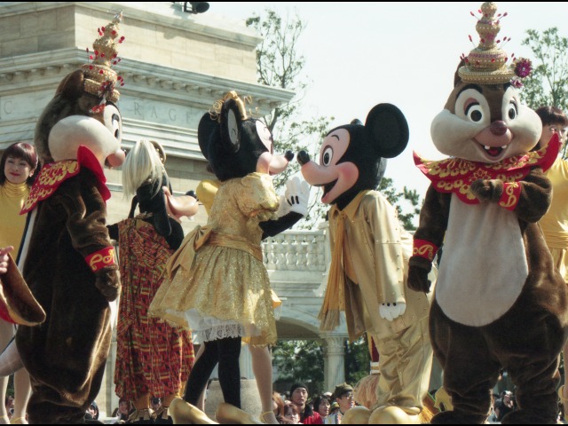 チップ、ミニー、ミッキー、デール（ディズニー・リズム・オブ・ワールド2005）