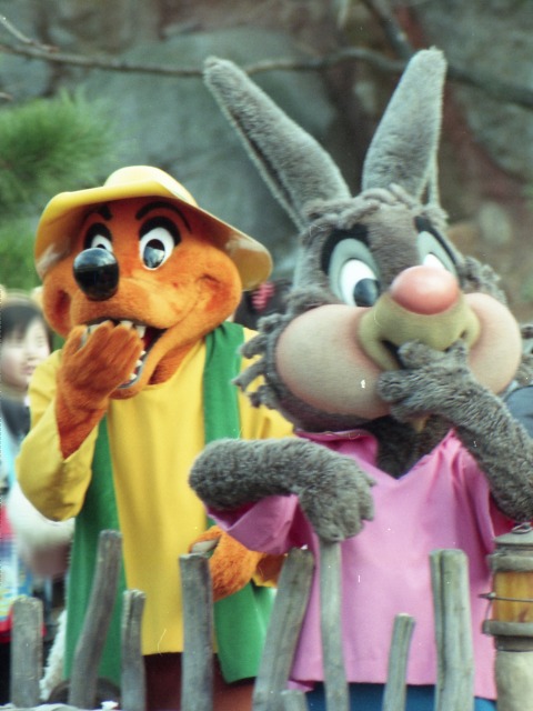 ブレア・フォックスとブレア・ラビット（クリッターカントリー）