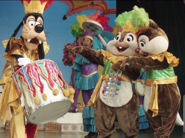 グーフィー、チップ、デール（ミニー・オー！ミニー）