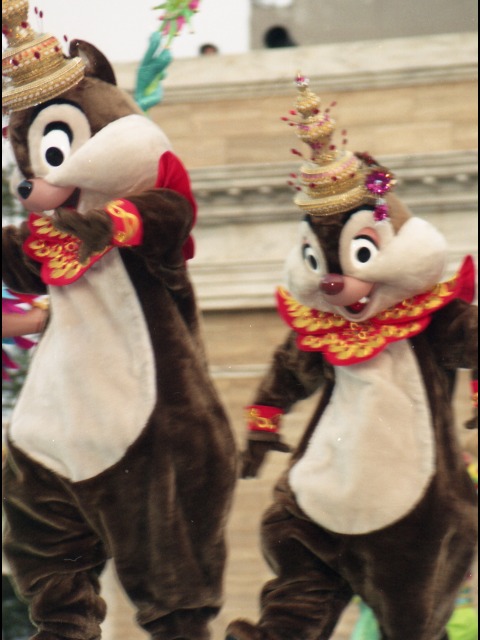 チップとデール（ディズニー・リズム・オブ・ワールド2005）