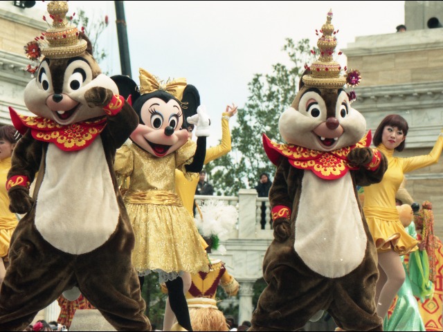 チップ、ミニー、デール（ディズニー・リズム・オブ・ワールド2005）