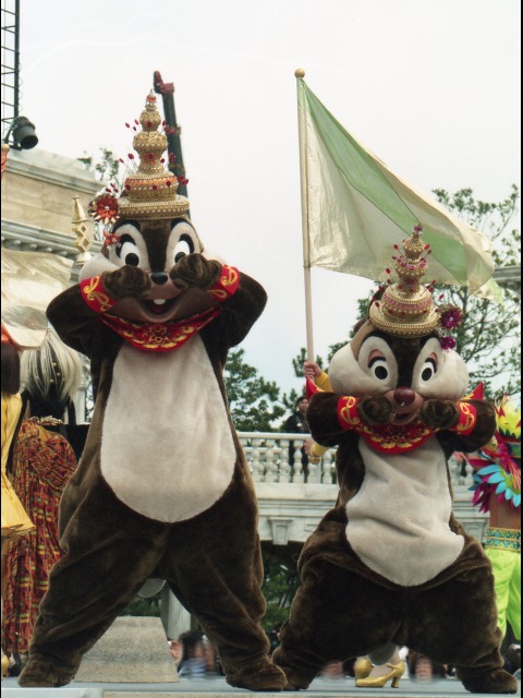 チップとデール（ディズニー・リズム・オブ・ワールド2005）