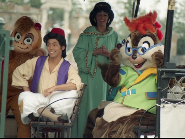 アブー、アラジン、ジャスミン、チップ（ミート＆スマイル）