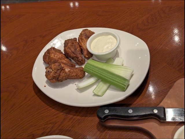 チキンウィング（OUTBACK STEAKHOUSE）