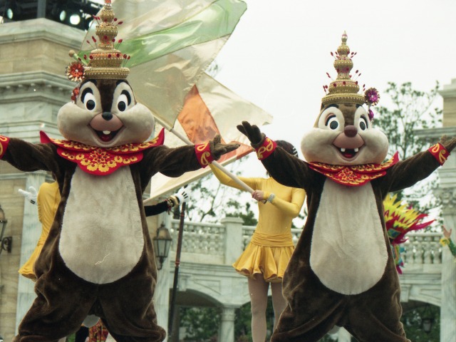 チップとデール（ディズニー・リズム・オブ・ワールド2005）