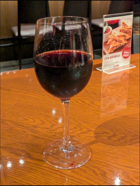 赤ワイン(OUTBACK STEAKHOUSE)