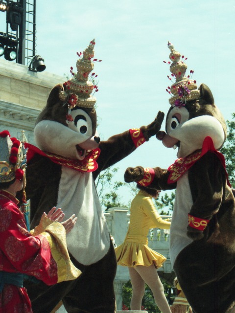 チップとデール（ディズニー・リズム・オブ・ワールド2005）