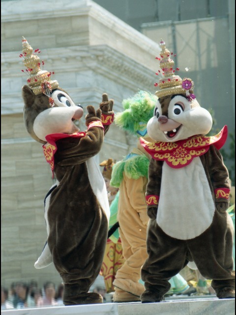 チップとデール（ディズニー・リズム・オブ・ワールド2005）