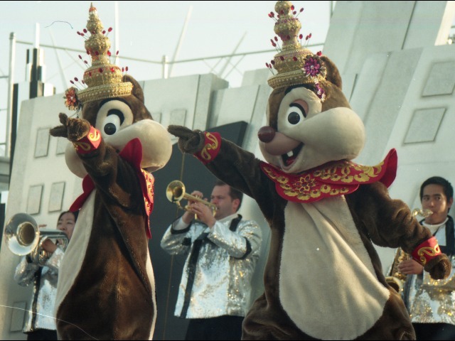 チップとデール（ディズニー・リズム・オブ・ワールド2005）