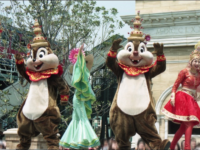 チップとデール（ディズニー・リズム・オブ・ワールド2005）