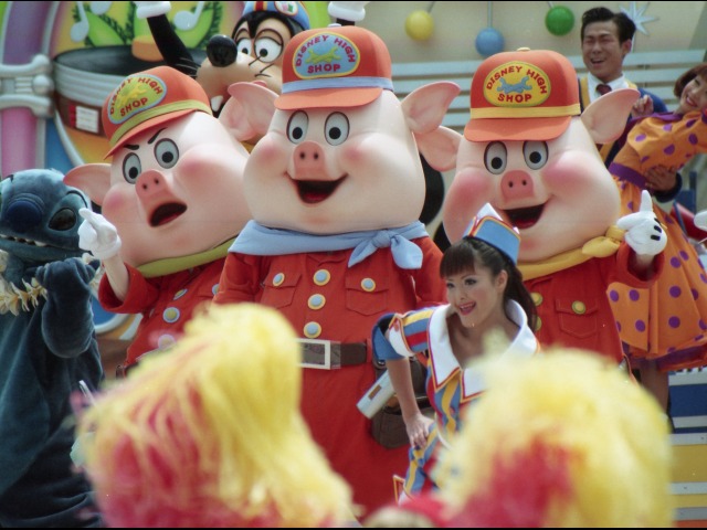 プラクティカル、フィドラー、ファイファー（ディズニー・ロック・アラウンド・ザ・マウス）