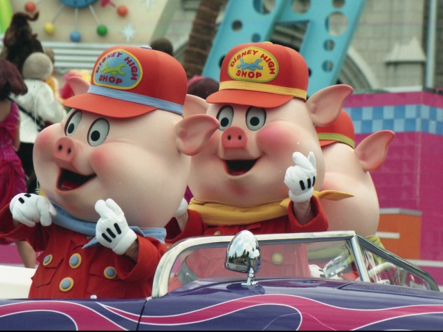 フィドラー、ファイファー（ディズニー・ロック・アラウンド・ザ・マウス）