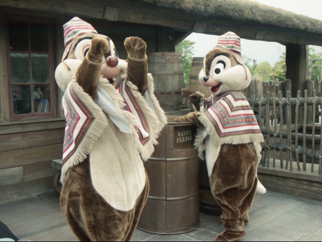 デールとチップ（ロストリバーデルタ）