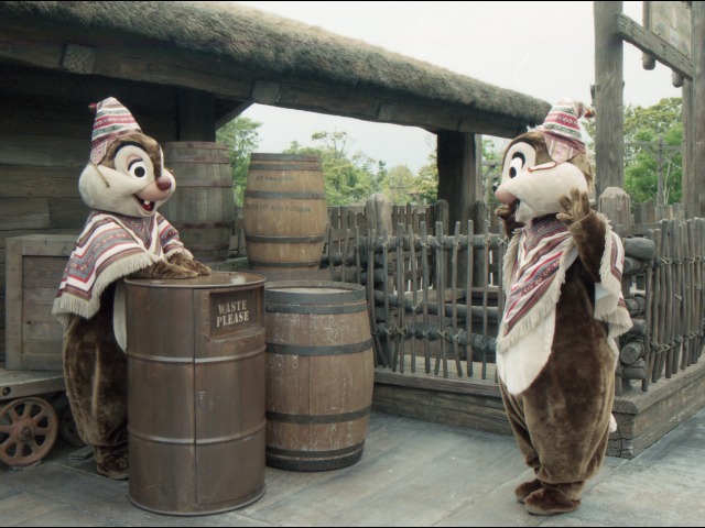 デールとチップ（ロストリバーデルタ）