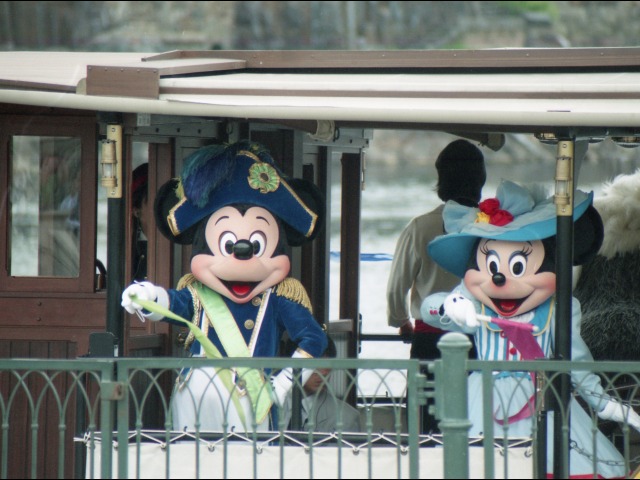 ミッキーとミニー（ミート＆スマイル）