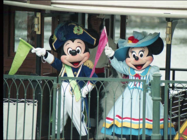 ミッキーとミニー（ミート＆スマイル）