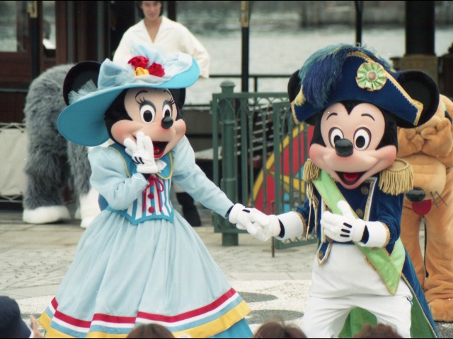 ミニーとミッキー（ミート＆スマイル）