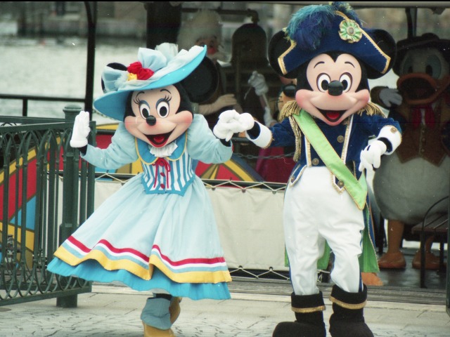 ミニーとミッキー（ミート＆スマイル）