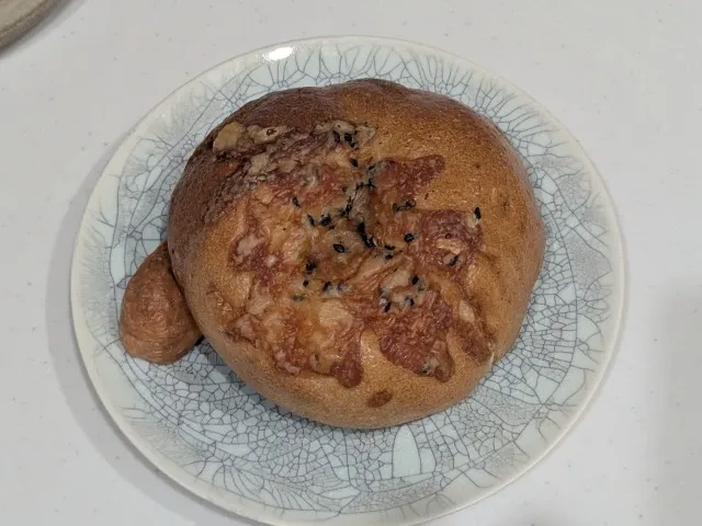 花椒(ホワジャオ)チーズ 上面(テコナベーグル)