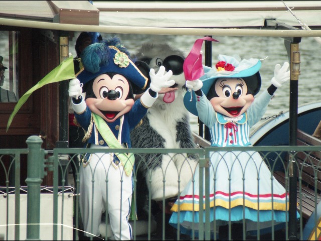 ミッキーとミニー（ミート＆スマイル）