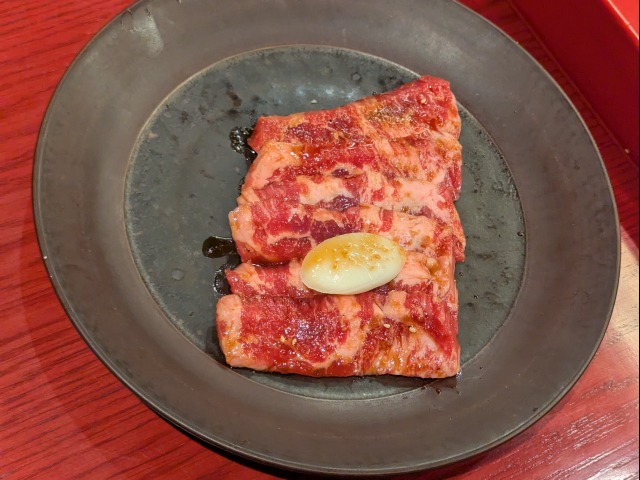 中落ちカルビ（焼肉トラジ）