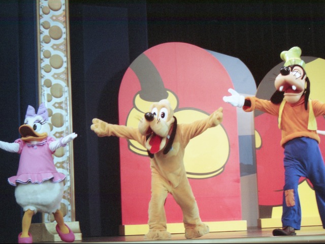 デイジー、プルート、グーフィー(ファンダフル・ディズニー メンバーズパーティー)