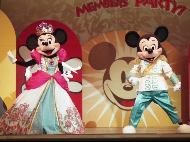ミニーとミッキー(ファンダフル・ディズニー メンバーズパーティー)