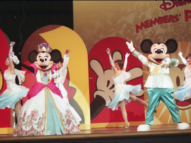 ミニーとミッキー(ファンダフル・ディズニー メンバーズパーティー)