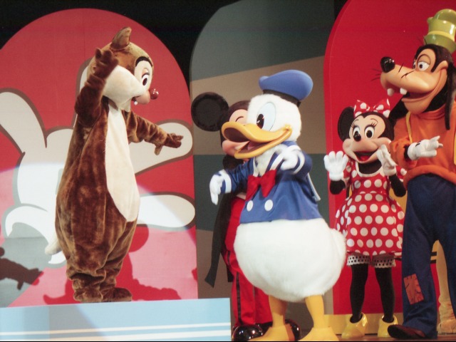 デール、ドナルド、ミニー、グーフィー(ファンダフル・ディズニー メンバーズパーティー)