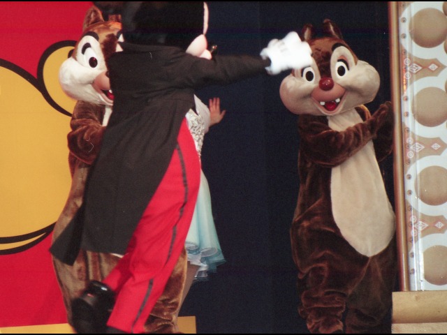 チップ、ミッキー、デール(ファンダフル・ディズニー メンバーズパーティー)