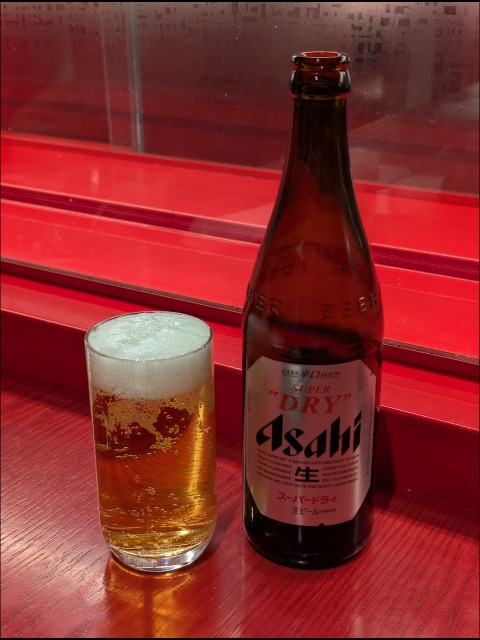 瓶ビール(焼肉トラジ)