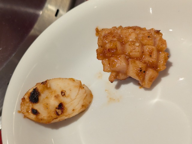 ミノとモチ(焼肉トラジ)