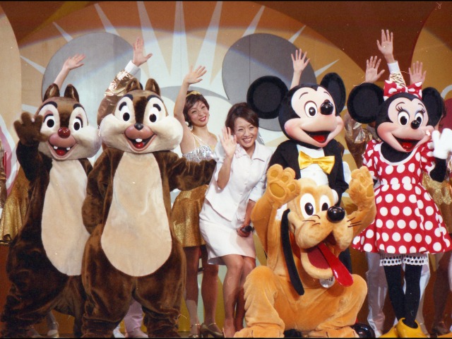 デール、チップ、ミッキー、ミニー、プルート(ファンダフル・ディズニー メンバーズパーティー)