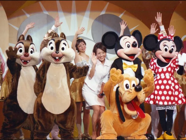 デール、チップ、ミッキー、ミニー、プルート(ファンダフル・ディズニー メンバーズパーティー)