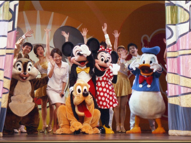 チップ、ミッキー、ミニー、プルート、ドナルド(ファンダフル・ディズニー メンバーズパーティー)