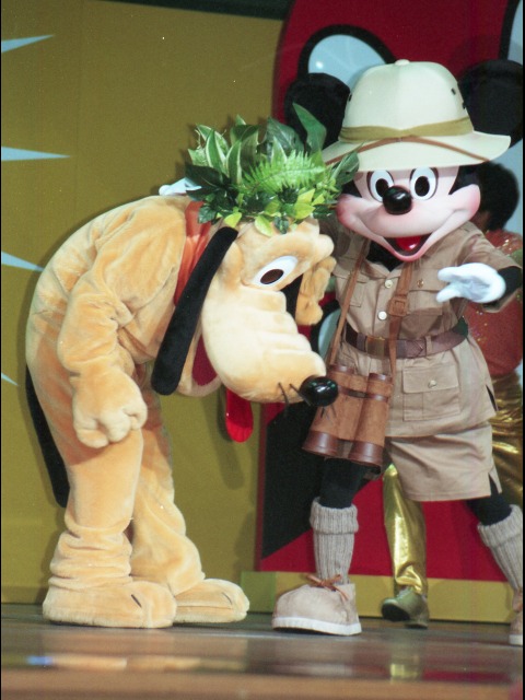 プルートとミッキー(ファンダフル・ディズニー メンバーズパーティー)