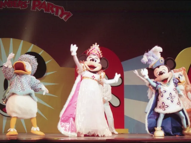 ドナルド、ミニー、ミッキー(ファンダフル・ディズニー メンバーズパーティー)
