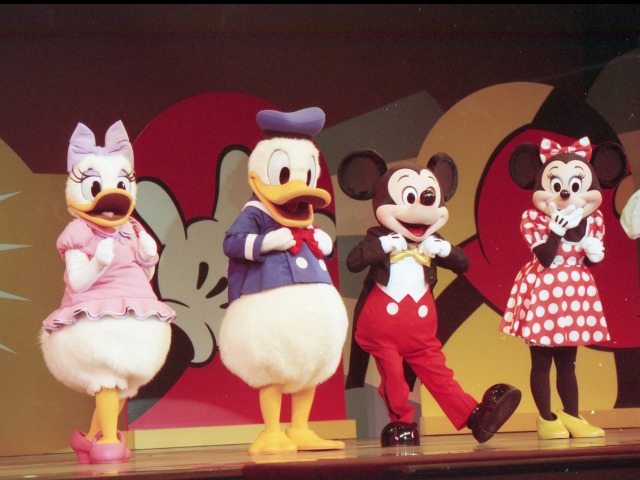 デイジー、ドナルド、ミッキー、ミニー（ファンダフル・ディズニー メンバーズパーティー）
