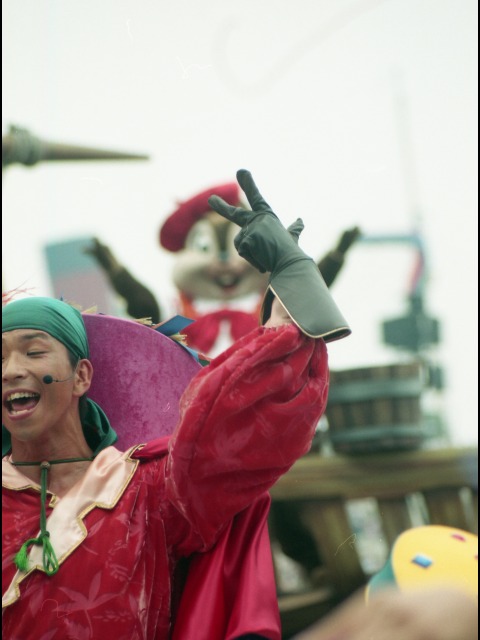 チップとMC（ポルト・パラディーゾ・ウォーターカーニバル）