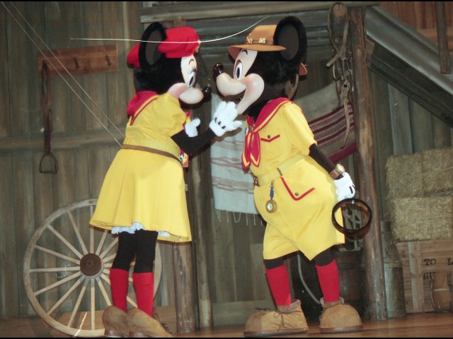 ミニーとミッキー（ディズニーキッズ・サマーアドベンチャー）