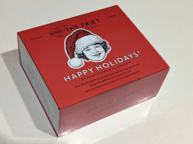 ギフトボックス ミニ サンタ箱（AND THE FRIET）
