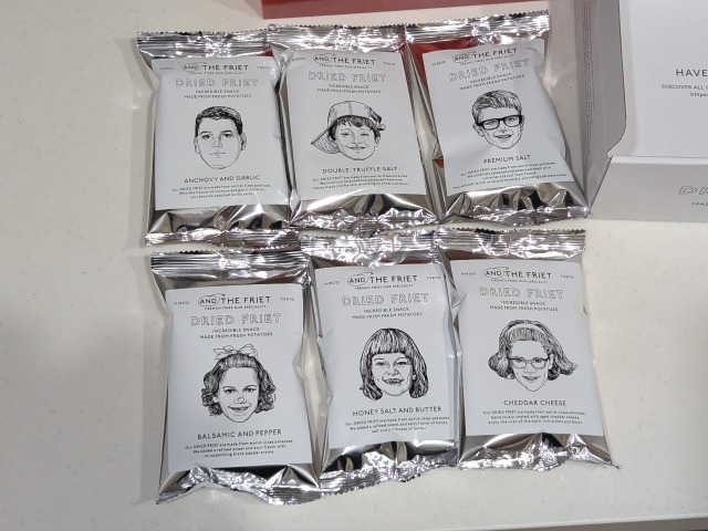 ギフトボックス ミニ 6個セット中身（AND THE FRIET）