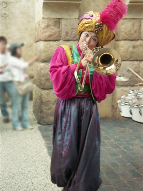 トロンボーン（アラジンのホールニューワールド）