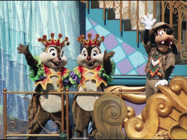 チップ、デール、グーフィー（ミニーのウィッシング・リング）