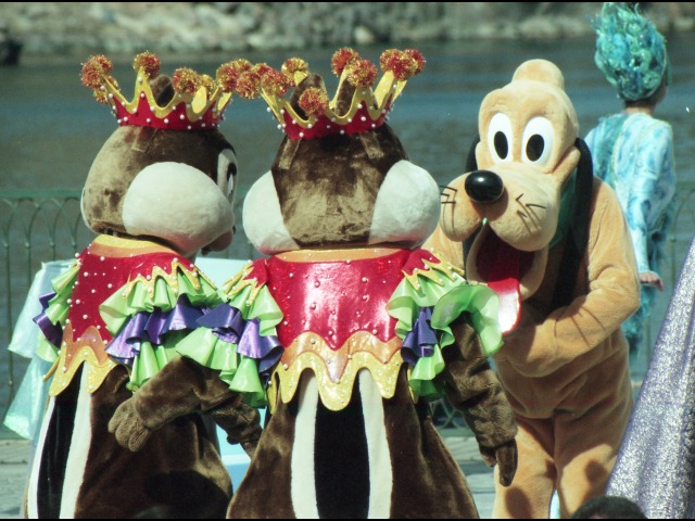 チップ、デール、プルート（ミニーのウィッシング・リング）