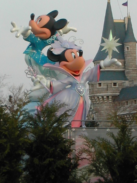 ミッキーとミニー（東京ディズニーランド20thアニバーサリー）