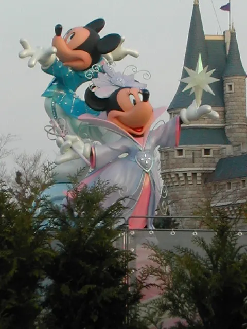 ミッキーとミニー（東京ディズニーランド20thアニバーサリー）