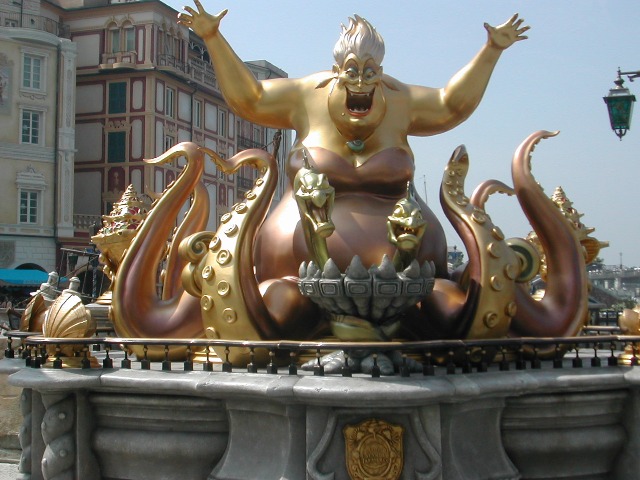 アースラ。フロットサム、ジェットサム（アリエルのシーサイドトレジャー）